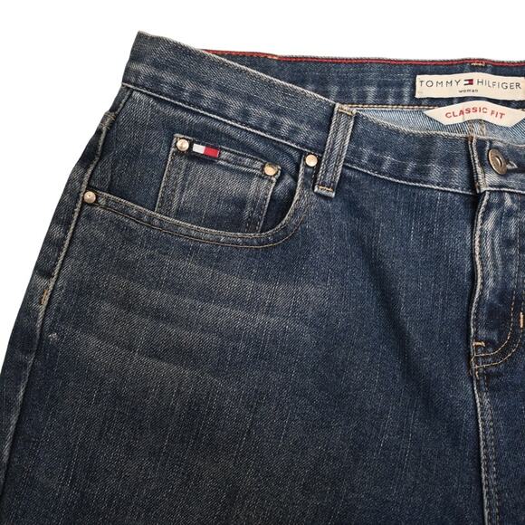 Tommy Hilfiger Vintage Classic Fit Jeans Womens 14 - Picture 6 of 10
